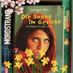 Auf dem Cover ist das Foto eines afghanischen Mädchens in einer Art Hijab zu sehen.